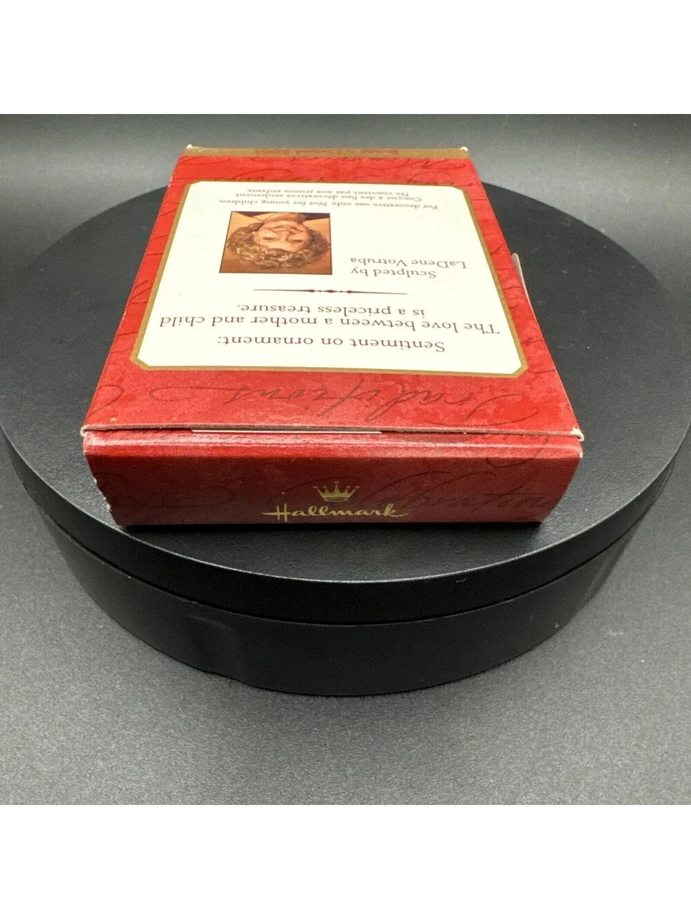 2001 Hallmark Keepsake Mother & Daughter Locket Photo Holder Ornament - New MINT